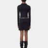 ABITO CORTO IN MAGLIA NERO