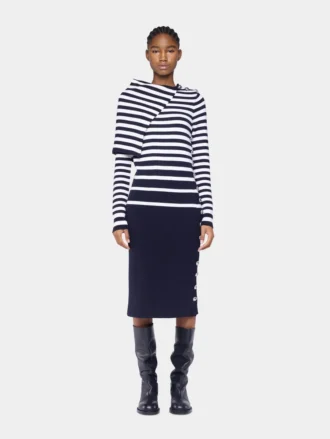 Abito midi in lana