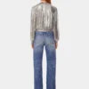 Bomber in maglia d’argento
