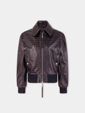 Bomber in pelle