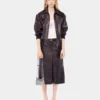 Bomber in pelle