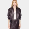 Bomber in pelle