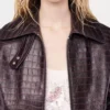 Bomber in pelle