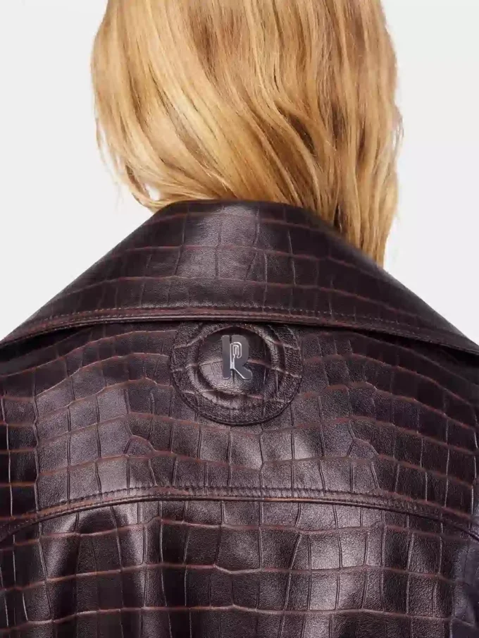 Bomber in pelle