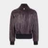 Bomber in pelle