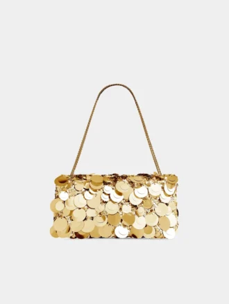 Borsa baguette scintillante