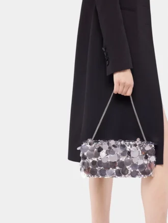 Borsa baguette scintillante