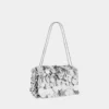 Borsa baguette scintillante