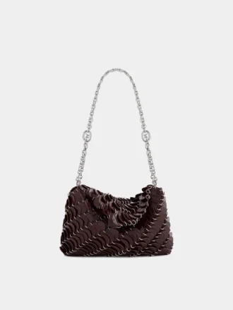 Borsa da sera in pelle Paco