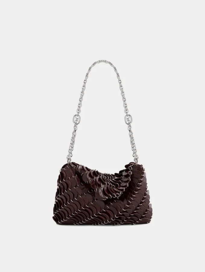 Borsa da sera in pelle Paco