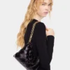 Borsa da sera in pelle Paco