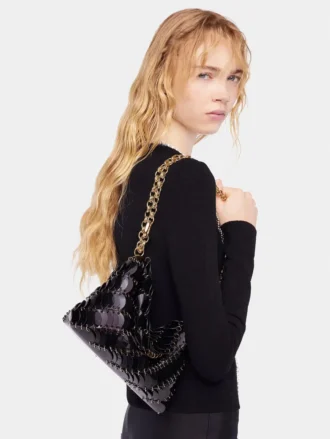 Borsa da sera in pelle Paco