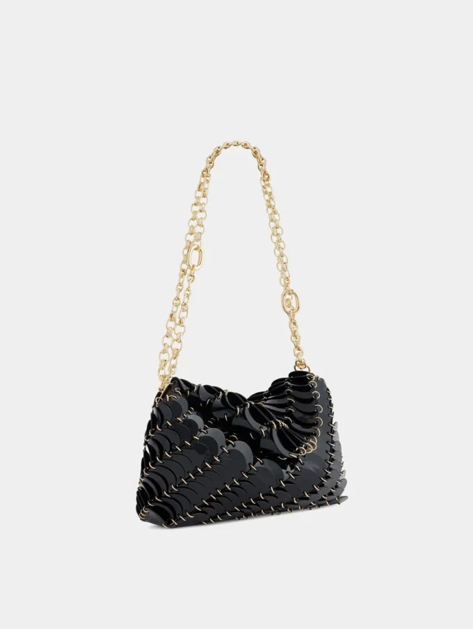 Borsa da sera in pelle Paco