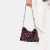 Borsa da sera in pelle Paco
