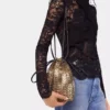 Borsa Flip reversibile in pelle