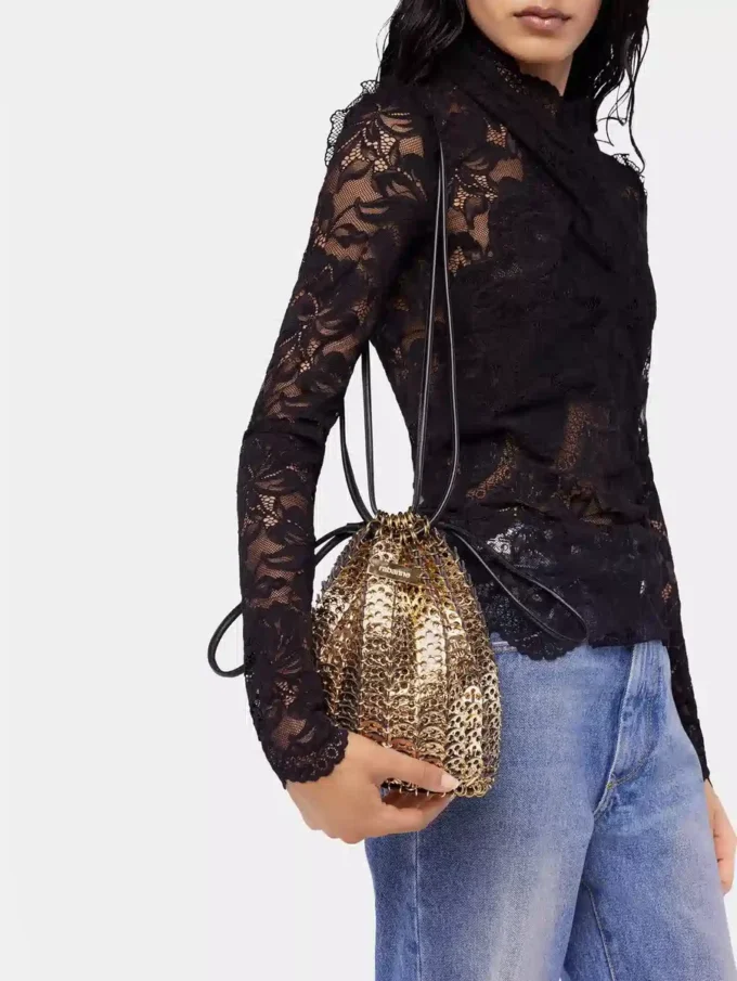 Borsa Flip reversibile in pelle