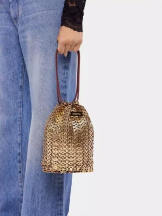 Borsa Flip reversibile in pelle