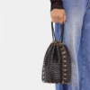 Borsa Flip reversibile in pelle