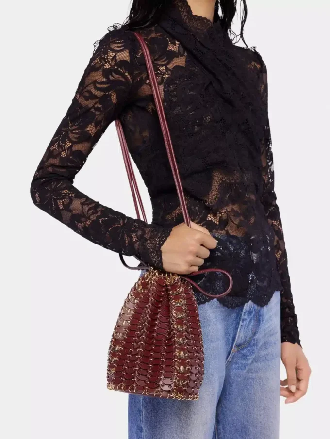 Borsa Flip reversibile in pelle
