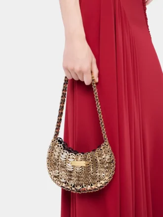 Borsa Flip reversibile Moon in pelle