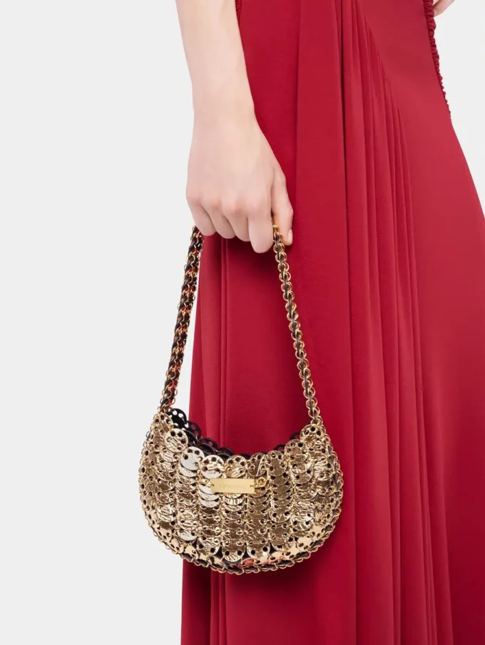 Borsa Flip reversibile Moon in pelle