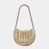 Borsa Flip reversibile Moon in pelle