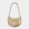 Borsa Flip reversibile Moon in pelle