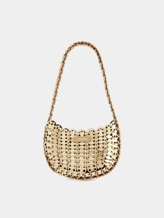 Borsa Flip reversibile Moon in pelle