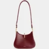Borsa in pelle con piccolo anello