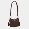 Borsa in pelle con piccolo anello