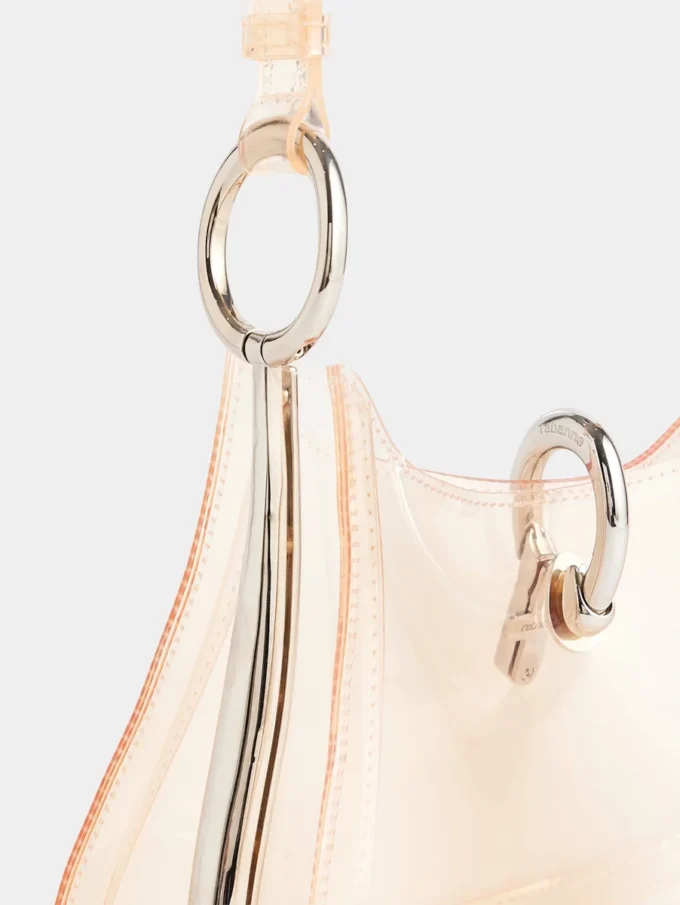 Borsa piccola trasparente ad anello