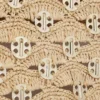 Borsa tote beige in rafia
