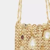 Borsetta nano oro 1969 con charms