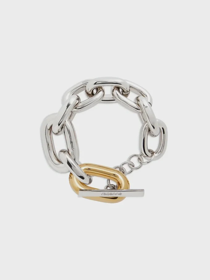 Bracciale XL Link bicolore
