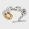Bracciale XL Link bicolore