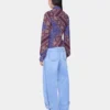 Camicia in jersey stampato