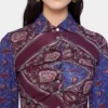 Camicia in jersey stampato