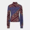 Camicia in jersey stampato
