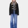 Cappotto corto in lana