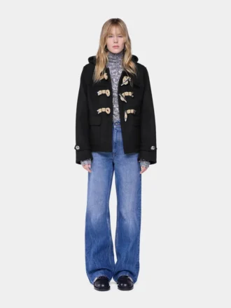 Cappotto corto in lana