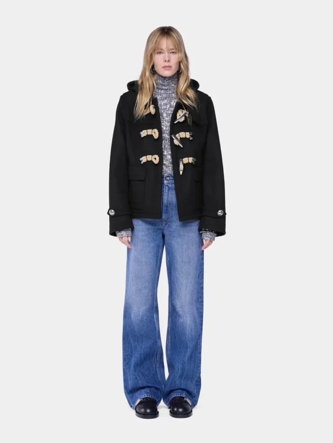 Cappotto corto in lana