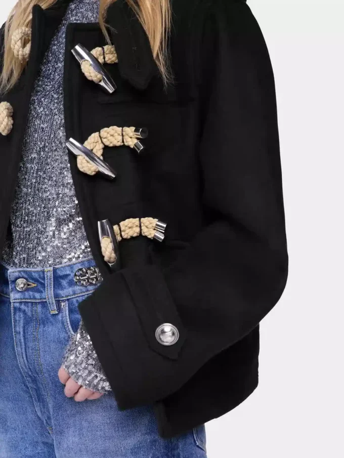 Cappotto corto in lana