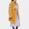 Cappotto in pelliccia sintetica