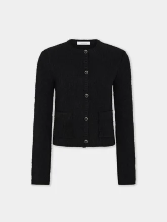 Cardigan lavorato a maglia in lana
