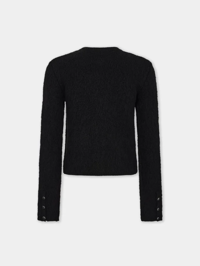 Cardigan lavorato a maglia in lana