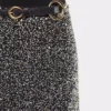 Cintura in pelle con anelli