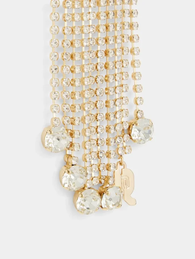 Ciondolo a spilla con strass