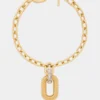 Collana con maglie XL dorate