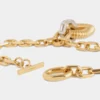 Collana con maglie XL dorate