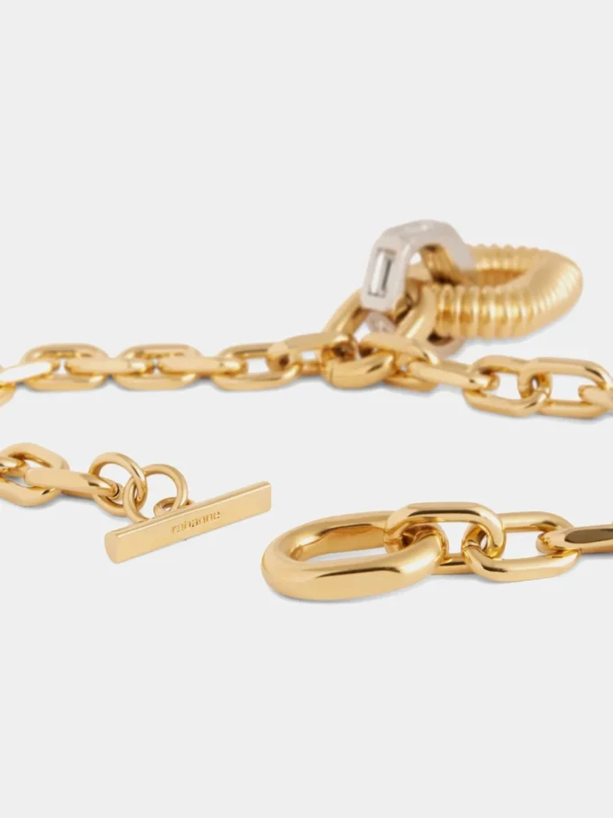 Collana con maglie XL dorate